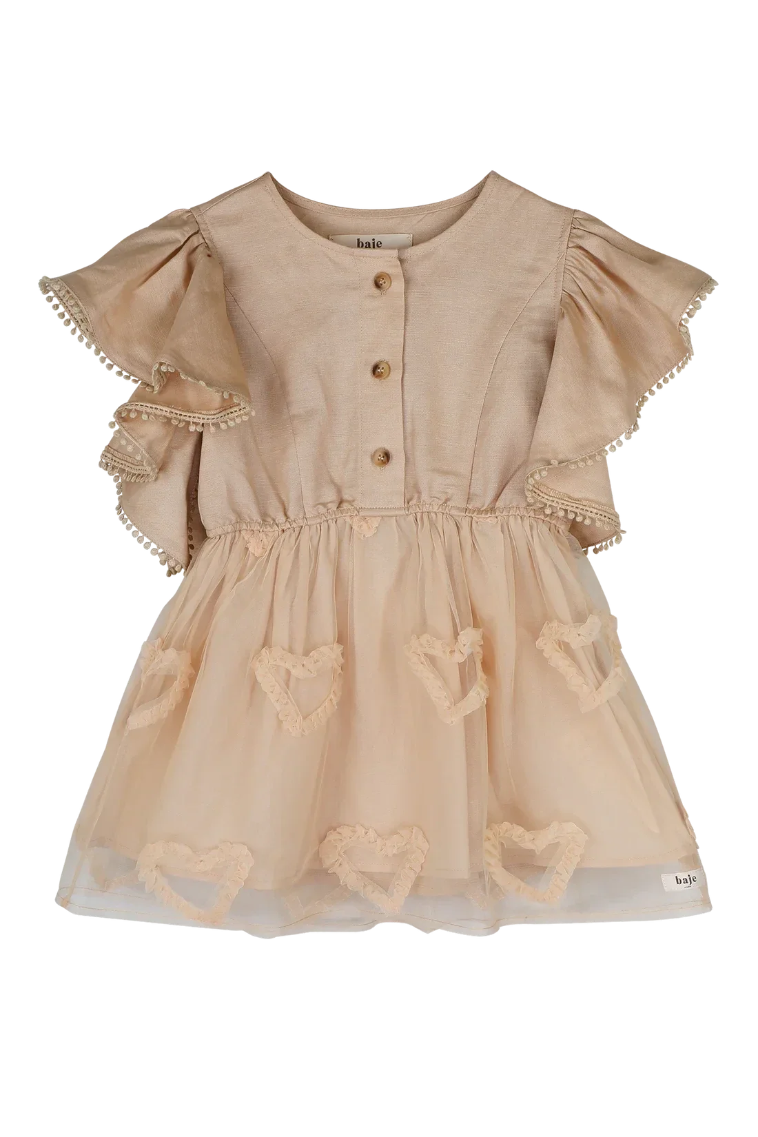 Baje Studio Denia Dress Creme Fawn