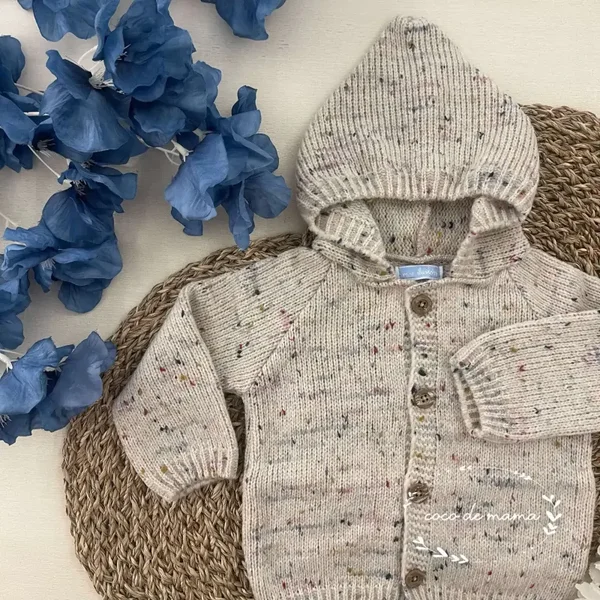 Mac Ilusion knitted  cardigan cq jacket  natur