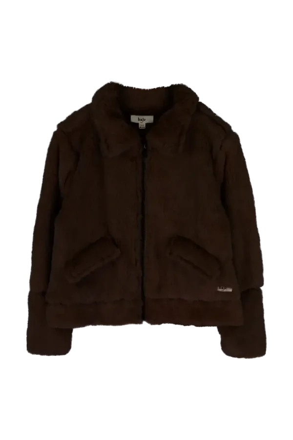 Baje studio kids jacket Isabeau Brown choco