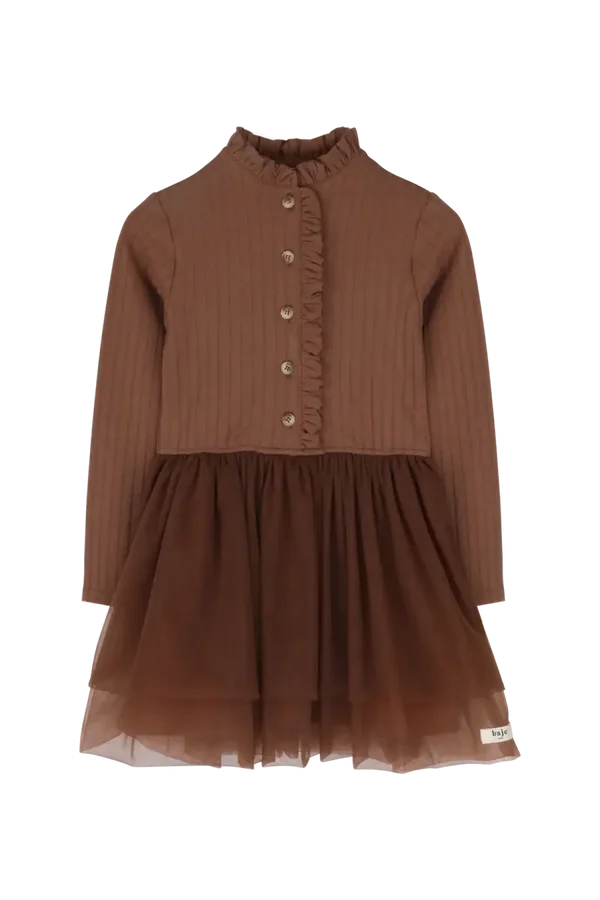 Baje studio Dresses Junna  Copper Brown