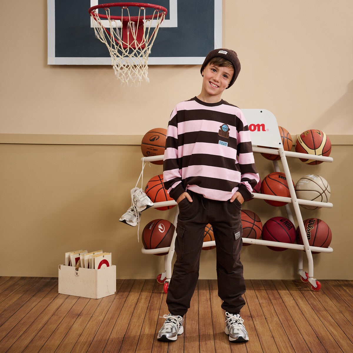 Z8 Kids  Longsleeve Becket  Chocolate Plum