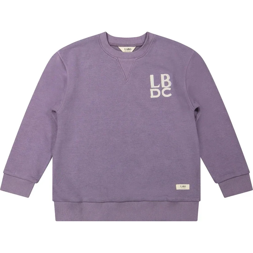 Labo De Colores Tokio Sweater  Purple sage