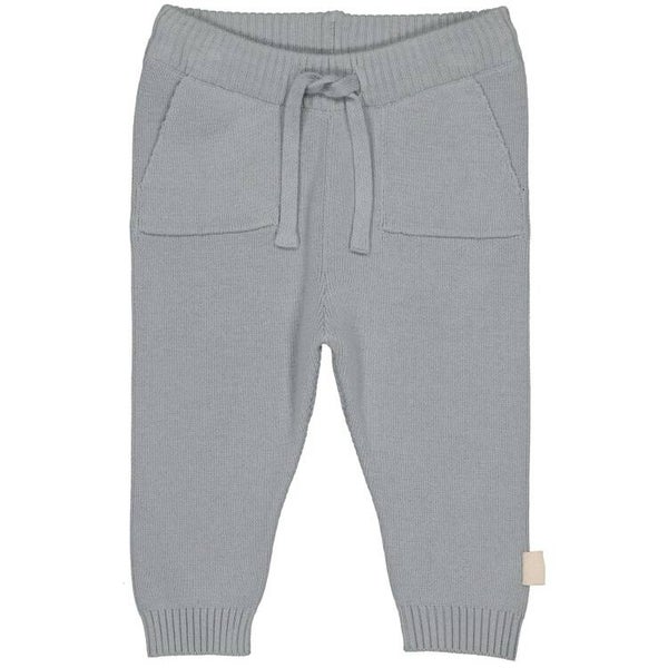 Levv  Newborn knitted pants Lorenzo Blue Grey