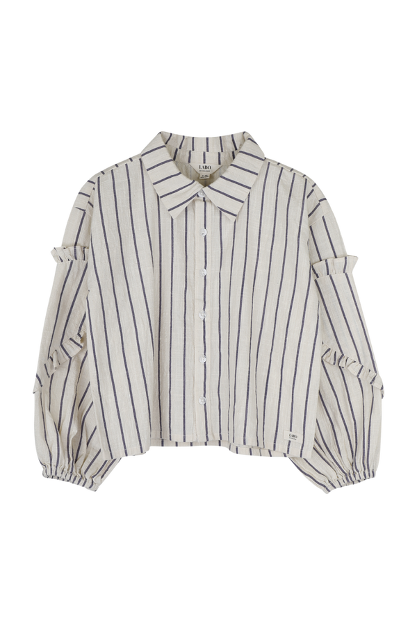 Labo de Colores Lovee Blouse Longsleeve Lavender Grey