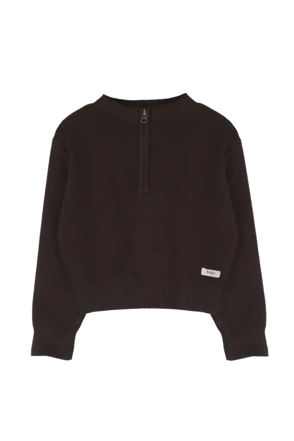 Baje Studio knitted sweater Meza  Brown Choco