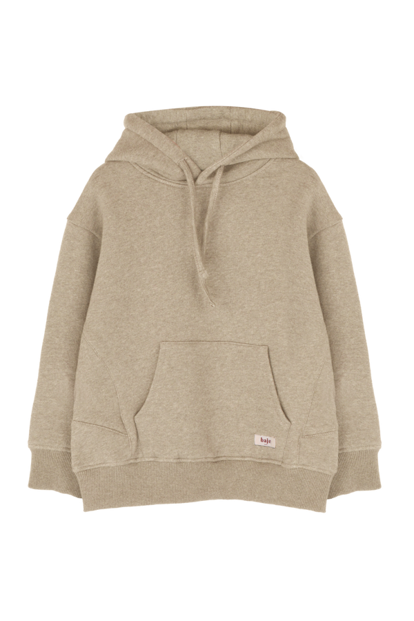 Baje Studio Hooded Sweater Moose Taupe
