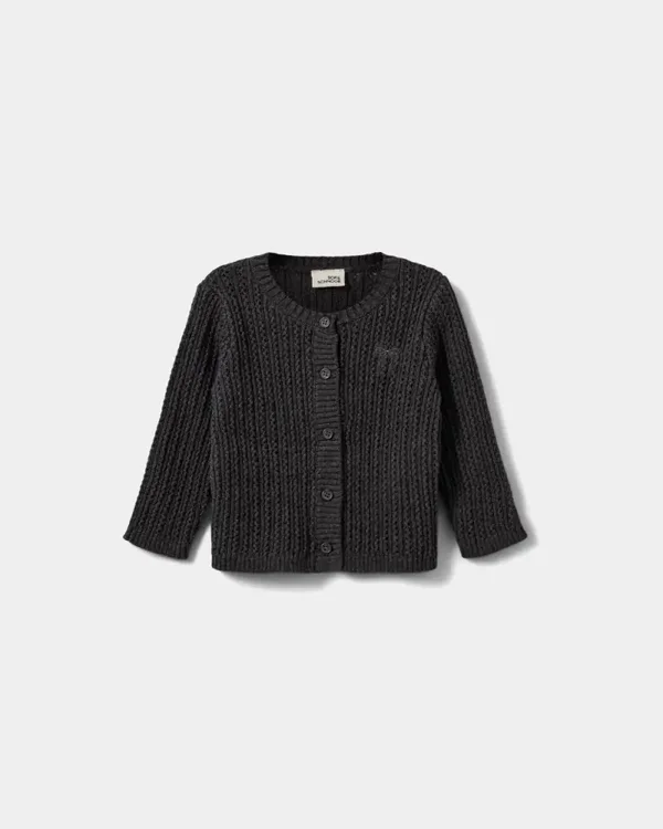 Sofie Schnoor SkylarkB Cardigan  Dark Grey