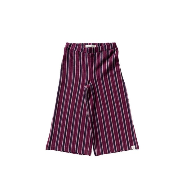 Your Whishes Wide leg pants Stripes Multicolor