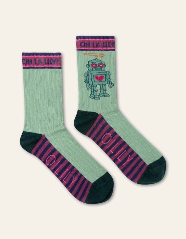 Oilily Socks Robot Oh La liliy
