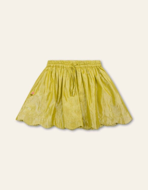 Oliliy Skirt Scallop  Antique Moss