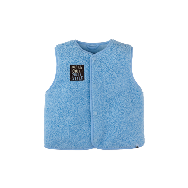 Z8 Minikids Diede teddy gilet   Light Blue