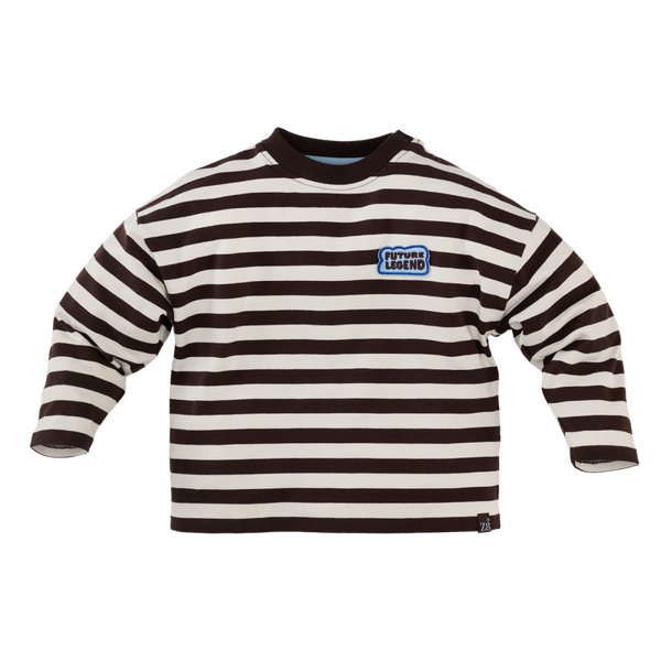 Z8 Mini kids Longsleeve Cillian | Longsleeve Chocolate Plum