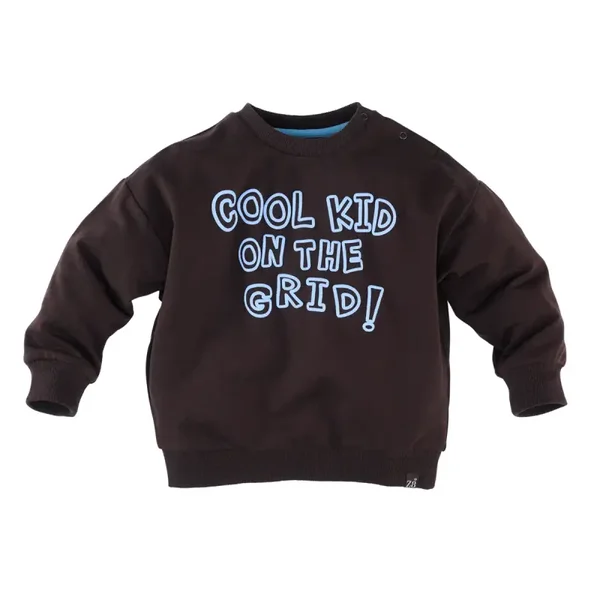Z8 Mini kids Sweater Janoah Chocolate plum 2