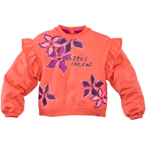 Z8 Kids Sweater Zumra Living Coral