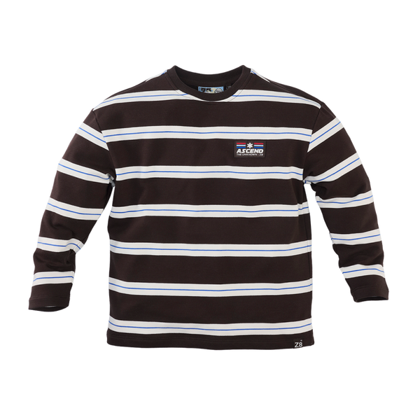 z8 Kids Longsleeve Benjiro Chocolate Plum