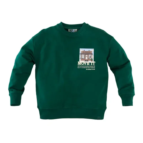 Z8 Kids sweater Felix Esmerald Donkergroen