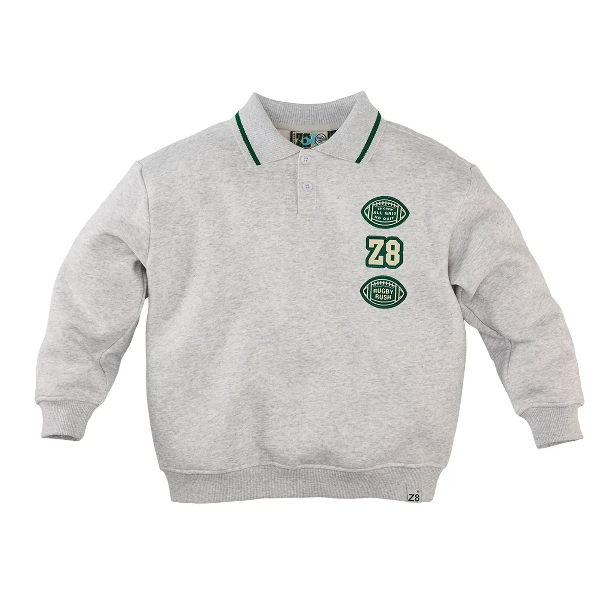 Z8 Kids Boy Sweater Julien Grey Melange