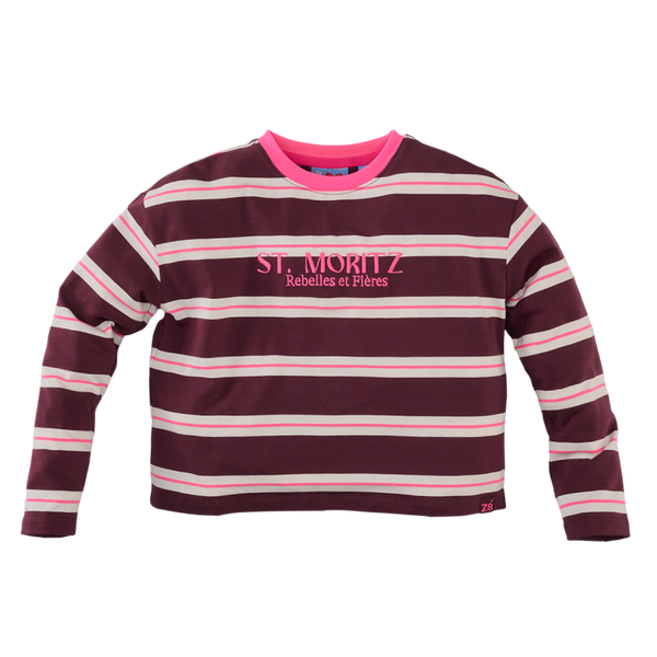 Z8 Kids Girls Longsleeve Diana Burgundy Battle