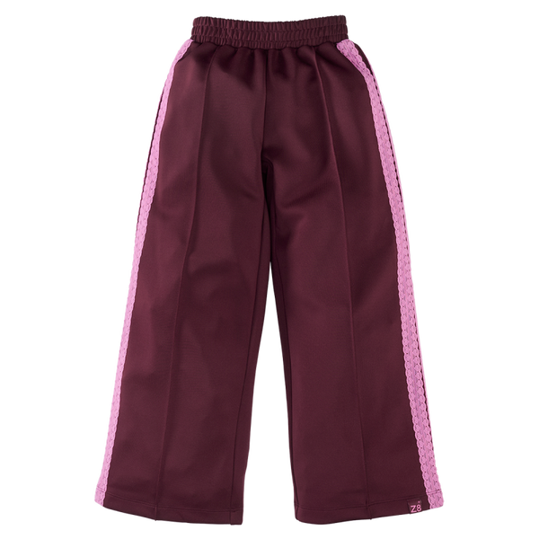 z8 Kids Girls Pants Talia Burgundy Battle