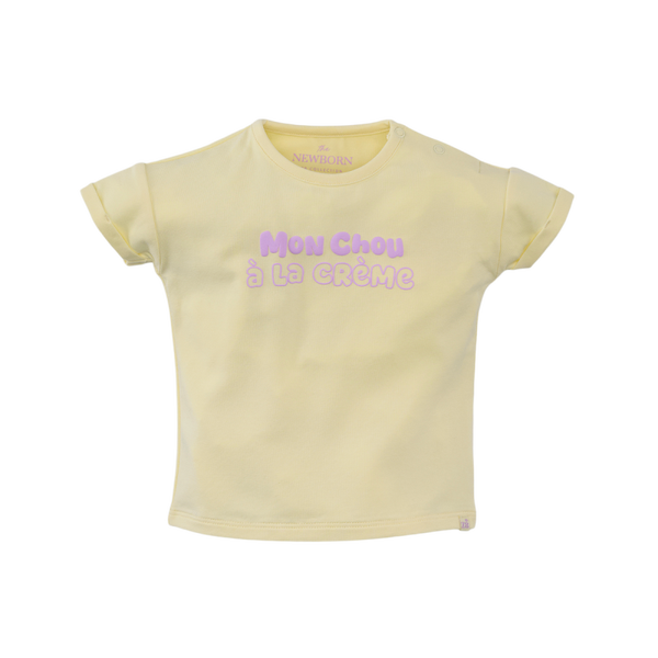 Z8 Newborn Tshirt Amine Silly citron
