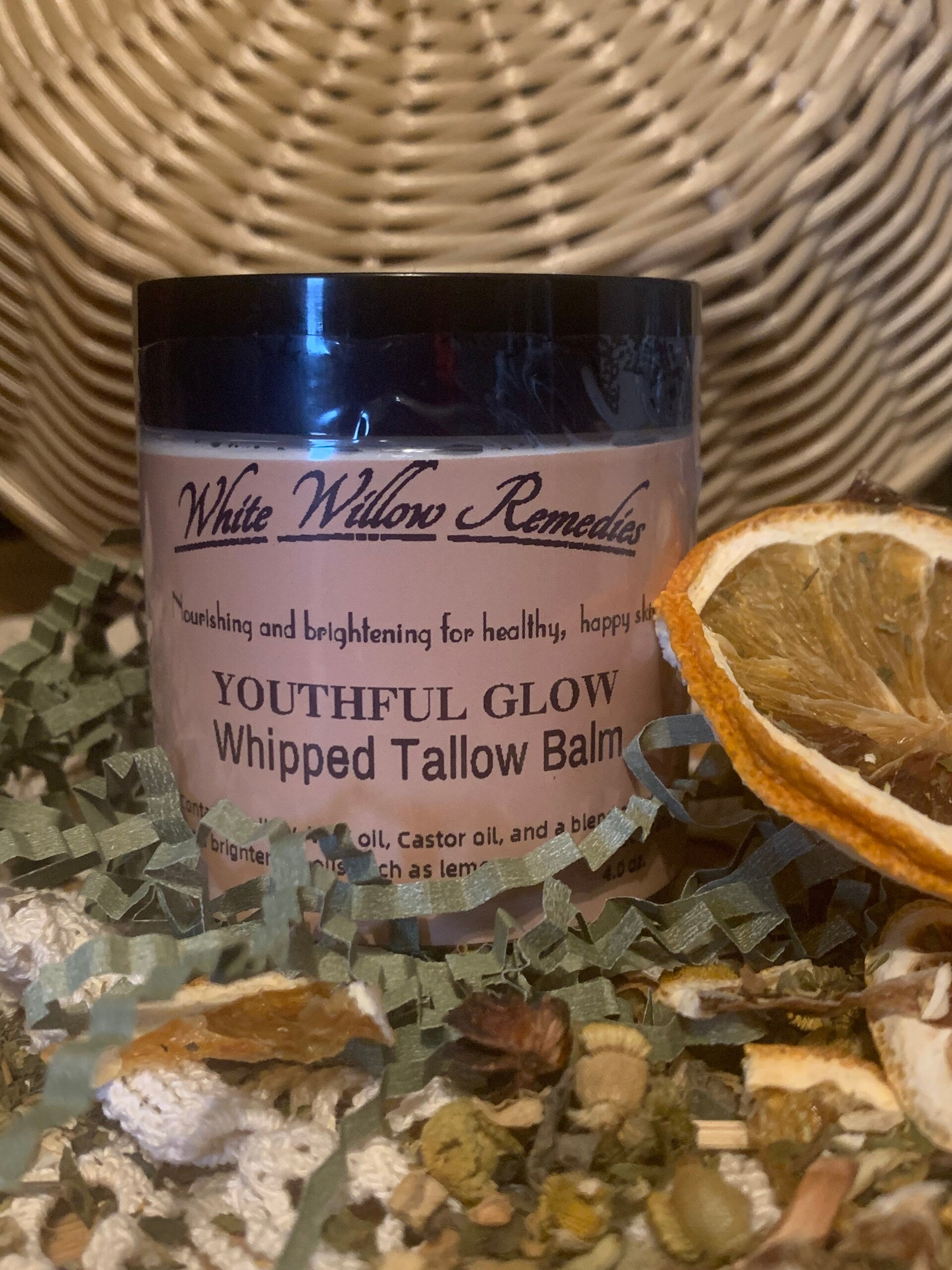 Youthful Glow Whipped Tallow Balm 4 oz.