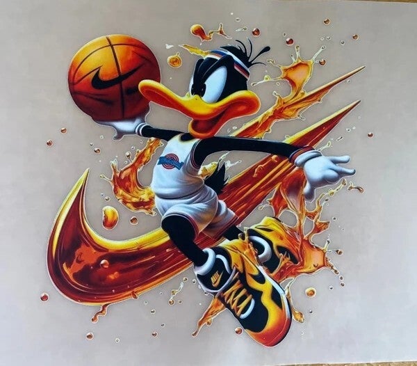Dtf transfert Daffy duck A4