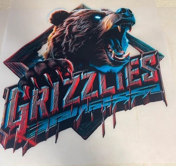 Dtf transfert grizzly A3