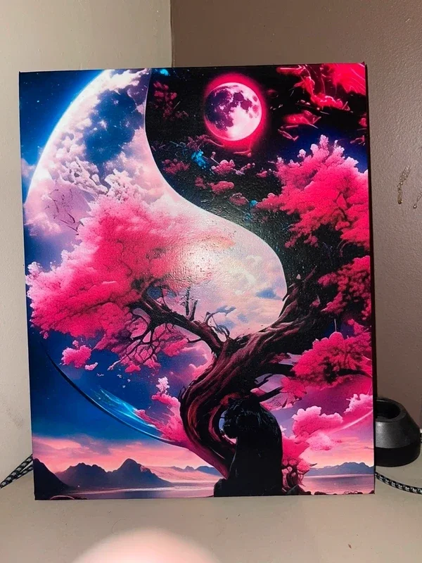 Tableau DTF YING-YANG