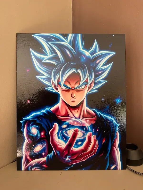 Tableau DTF Goku Ultra instint