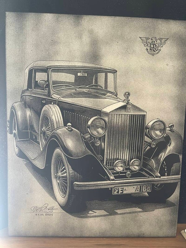 Tableau rolls royce
