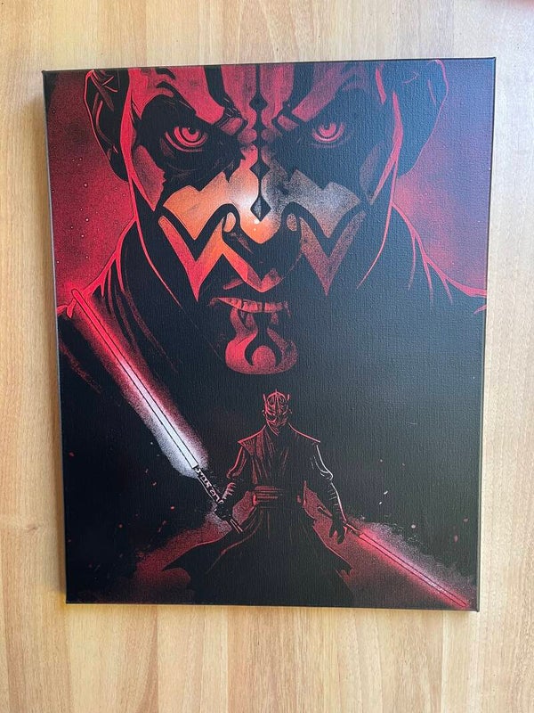 Tableau DARK MAUL StarWars