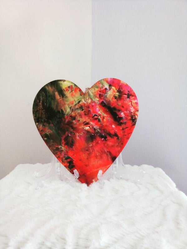 Wooden hanging wall art