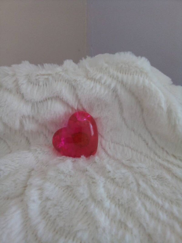 Resin love hearts