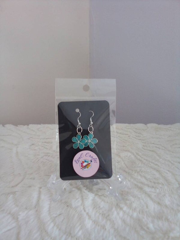 Flower Resin Earrings