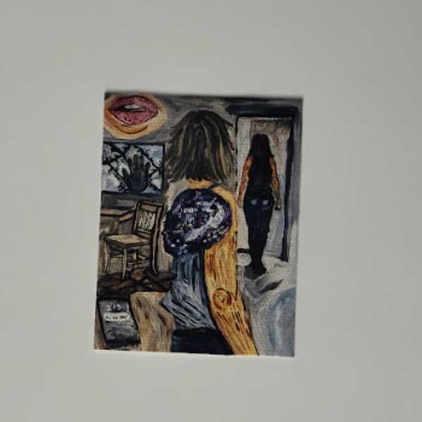Mini Print - Stepping into the light