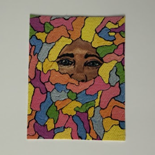 Mini Print - Hidden within color