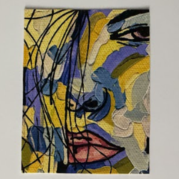 Mini Print - Behind the lines