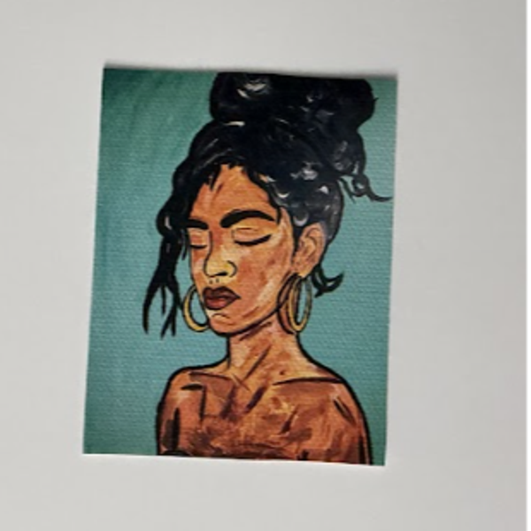 Mini Print - She is still