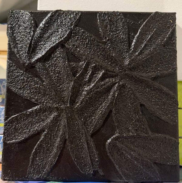 Still it Moves Original Acrylic Painting on Canvas 8x8