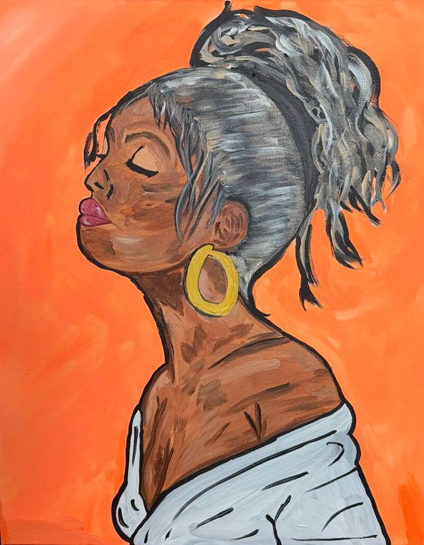 Rooted In Me Original Acrylic Painting 16x20
