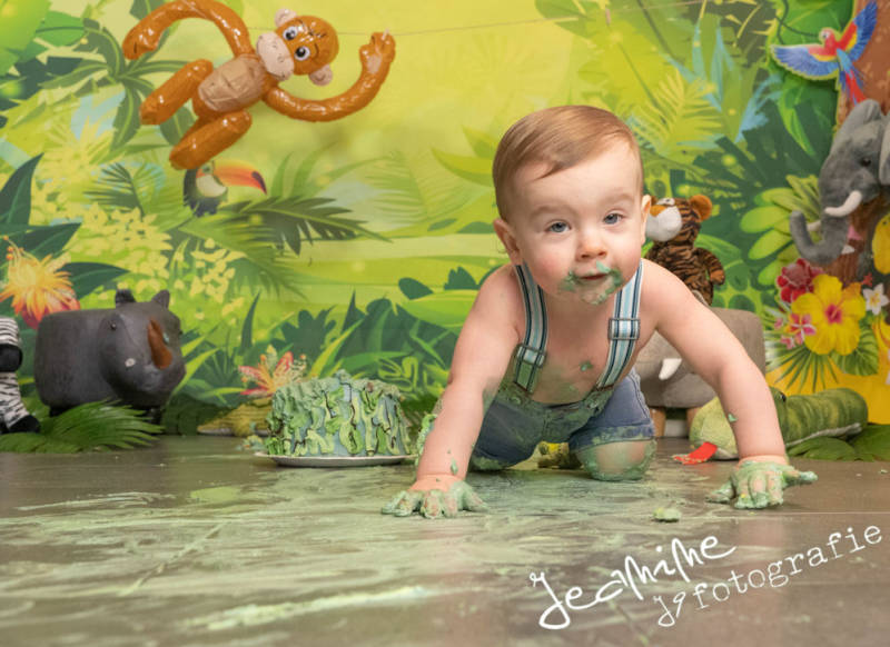 Cakesmash eersteverjaardag Weert Limburg Eindhoven Nederweert Budelsetting babyfotograaf kinderfotograaf eerstverjaardag hoera een jaar 