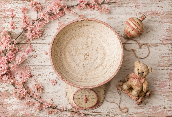 Vintage pink 150 x100cm