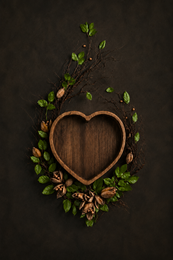dark heart 100x150 cm
