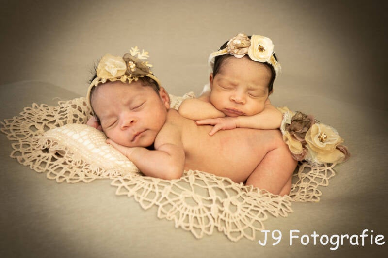 newbornfotografie tweeling