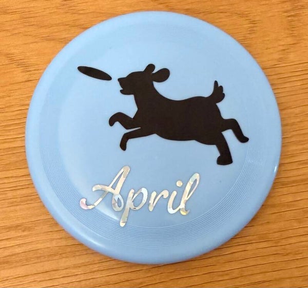 Frisbee chien personnalisé