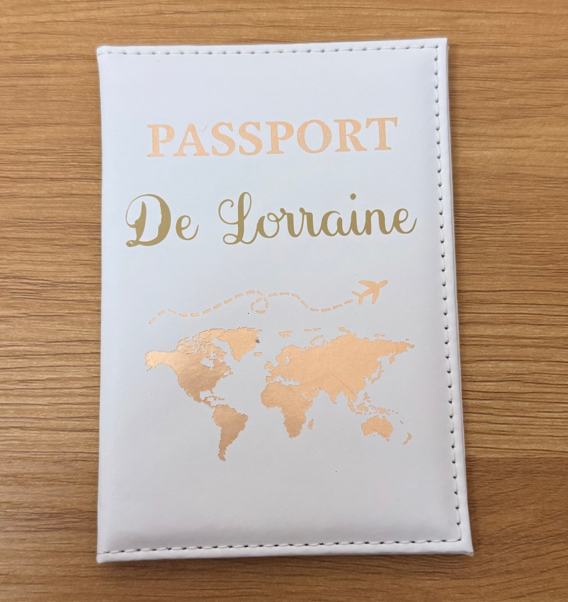 Protège passeport personnalisé