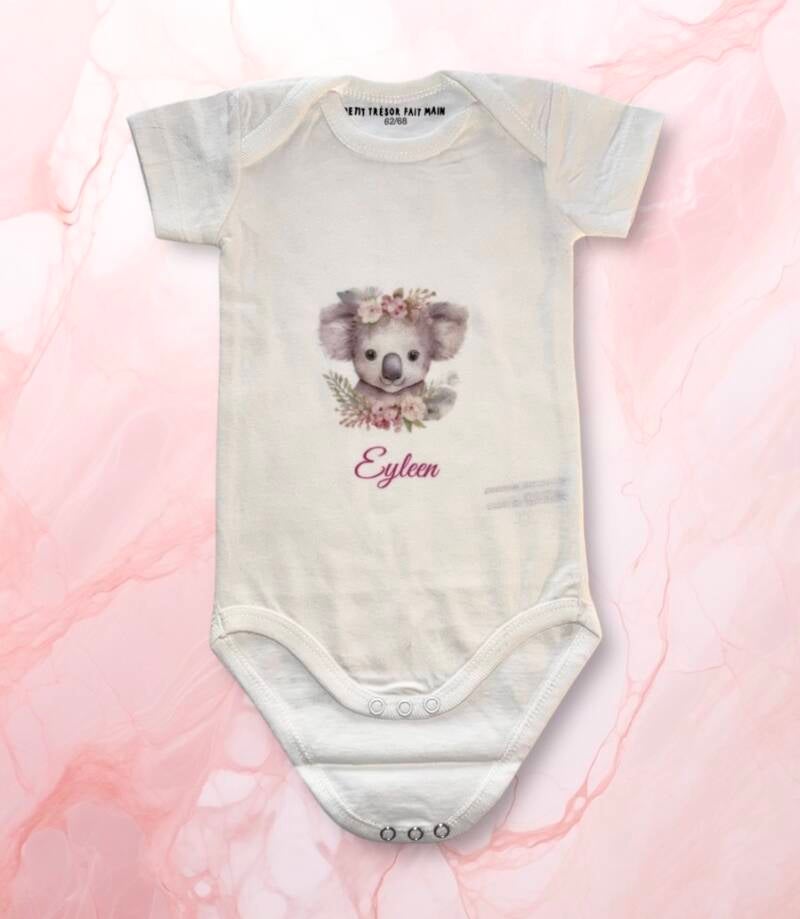 Body avec photo personnalisé