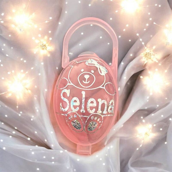 Boite à tétine personnalisée