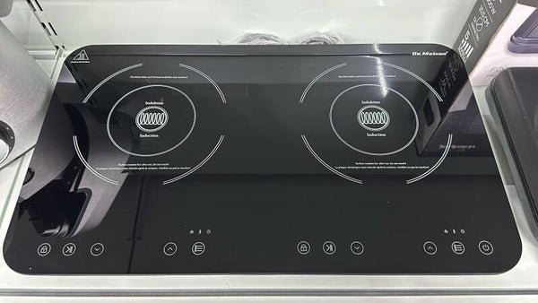 Piastra a Induzione Doppio Fornello a Due Fuochi