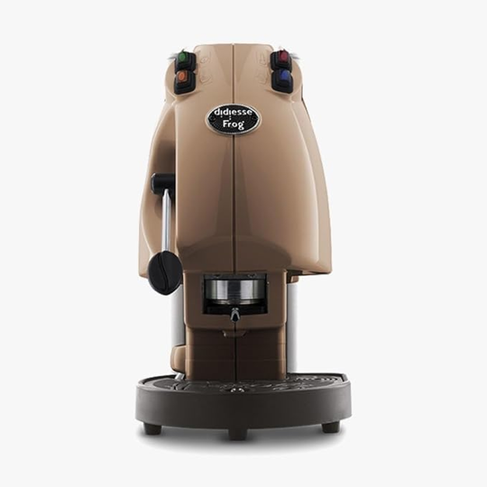 FROG REVOLUTION MACCHINA DA CAFFE' A CIALDE COLORE NOCCIOLA